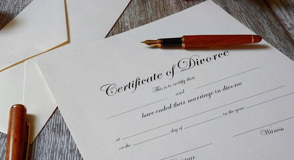 divorce deed