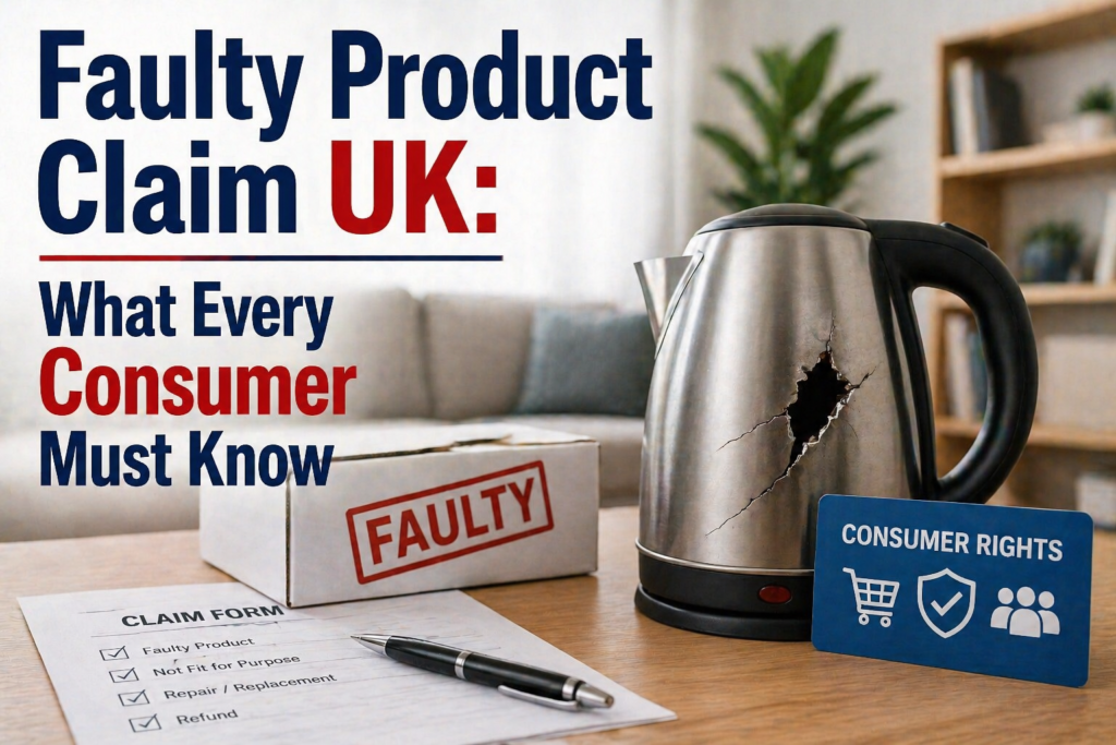 Faulty Product Claim UK: What Every Consumer Must Know