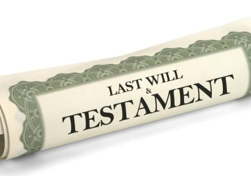 destroying a will